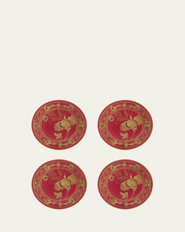 Oriente Italiano Rubrum Coasters, Set of 4